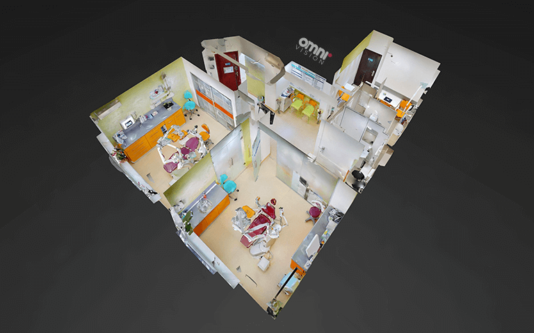 Clinica Zanfir Dent - tur virtual 3D interactiv | OMNIvision| Matterport Romania