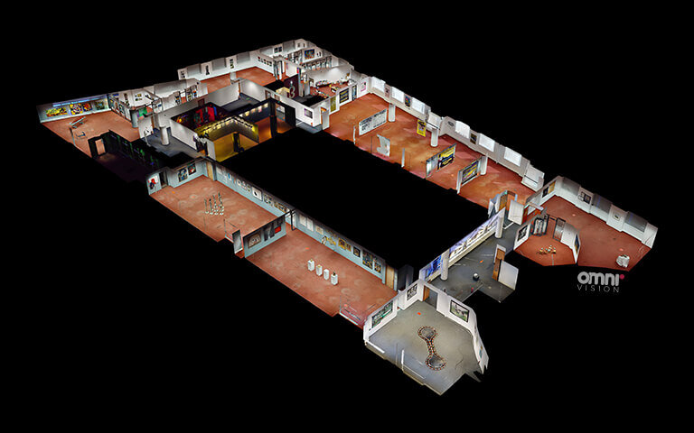 Tur virtual 3D interactiv & imersiv - expozitie de arta | Matterport Romania